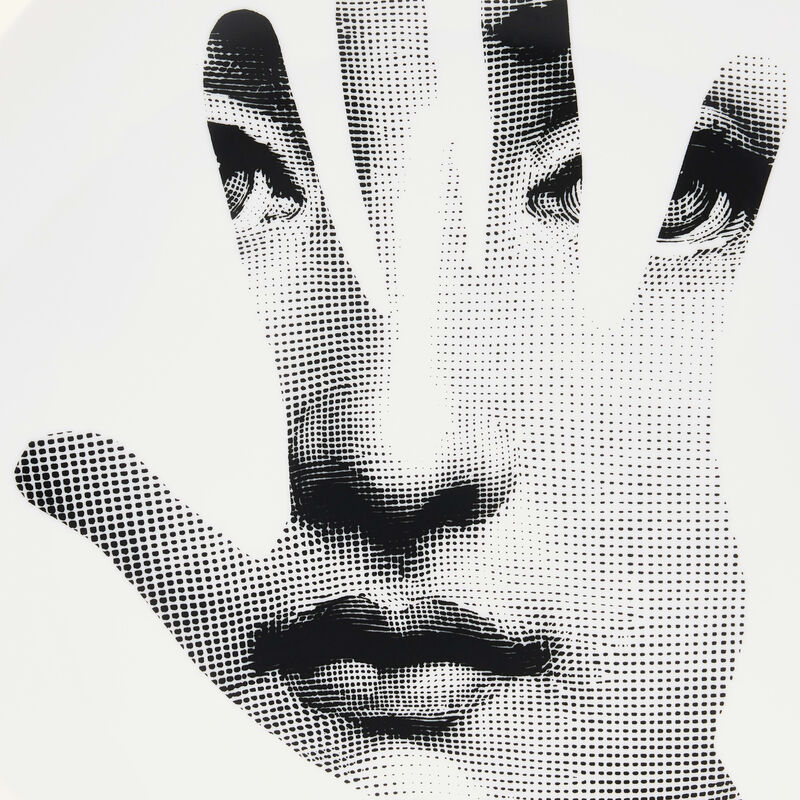 fornasetti tema e variazioni no 15 wall plate white