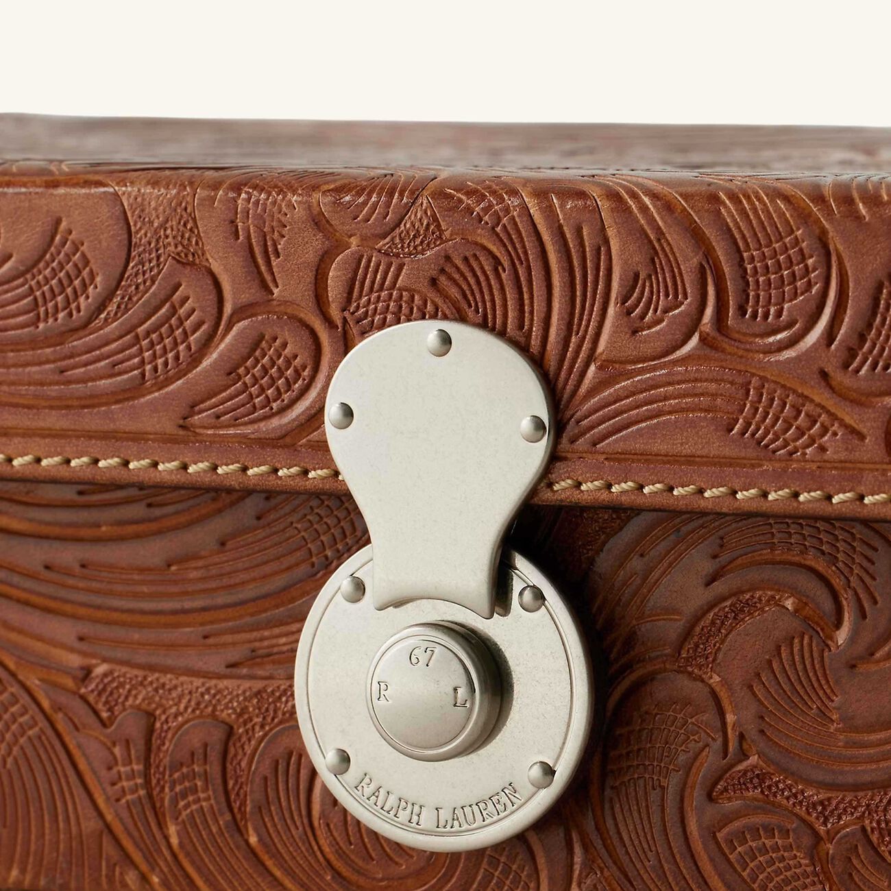 ralph lauren home aidan decorative box brown