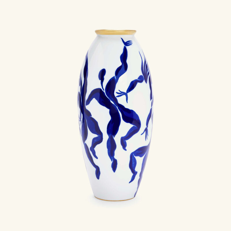 bernardaud bacchanale vase large white