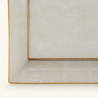 منفضة سوفاج أور مستطيلة صغيرة بيضاء برناردو منفضة سوفاج أور مستطيلة صغيرة بيضاء