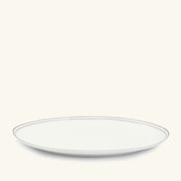 christofle malmaison imp riale serving platter oval white 38cm