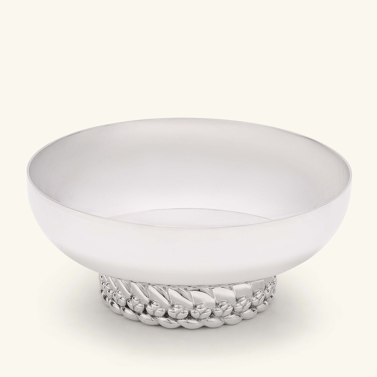 christofle babylone serving bowl silver plated