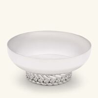 christofle babylone serving bowl silver plated