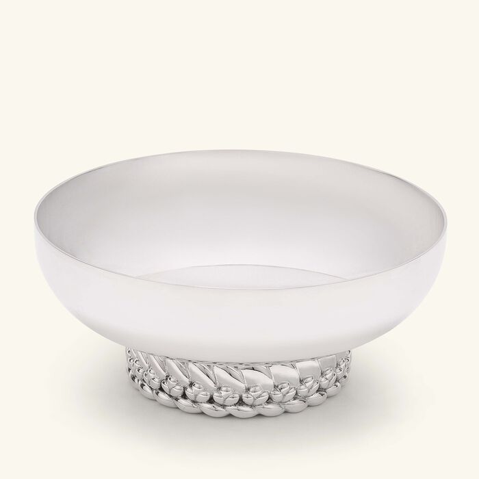 christofle babylone serving bowl silver plated