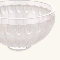lalique plumes centerpiece bowl clear