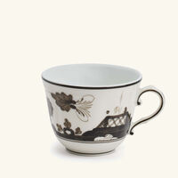 Antico Doccia Coffee Cup Black ginori 1735 antico doccia coffee cup black