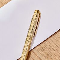 st dupont line d eternity rollerball pen gold