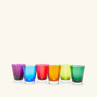 baccarat mosaique drinking glass set of 6