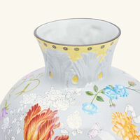 ginori 1735 giardino dell iris vase medium grey