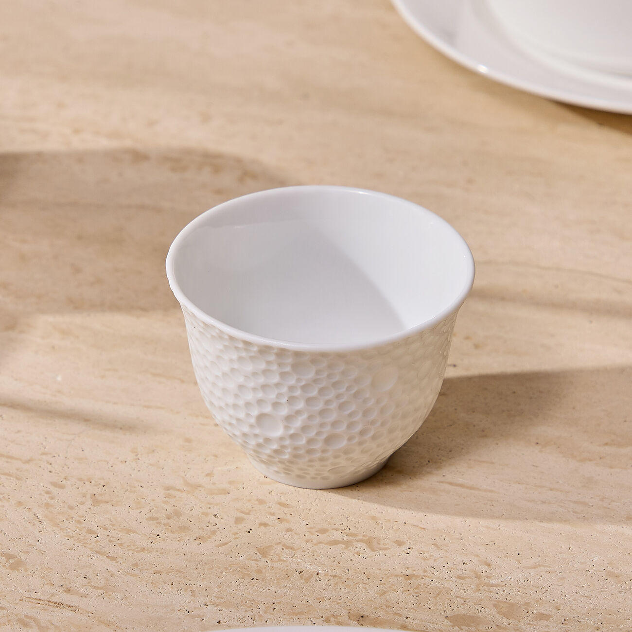 Ecume Arabic Coffee Cups White Set Of 2 bernardaud ecume arabic coffee cups white set of 2