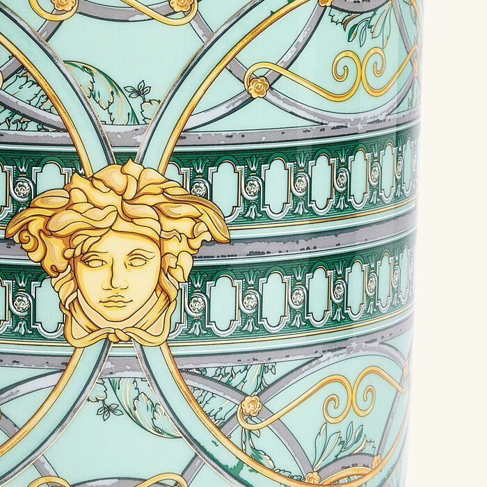 versace scala del palazzo verde vase small green