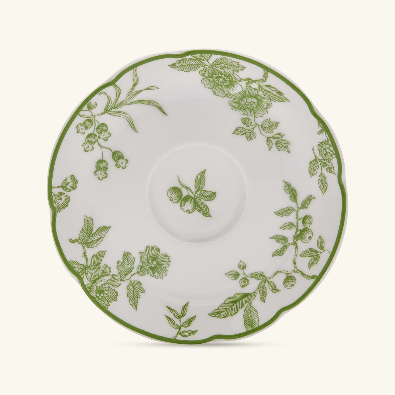 bernardaud albertine espresso cup green