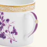 bernardaud prunus coffee cup saucer pink