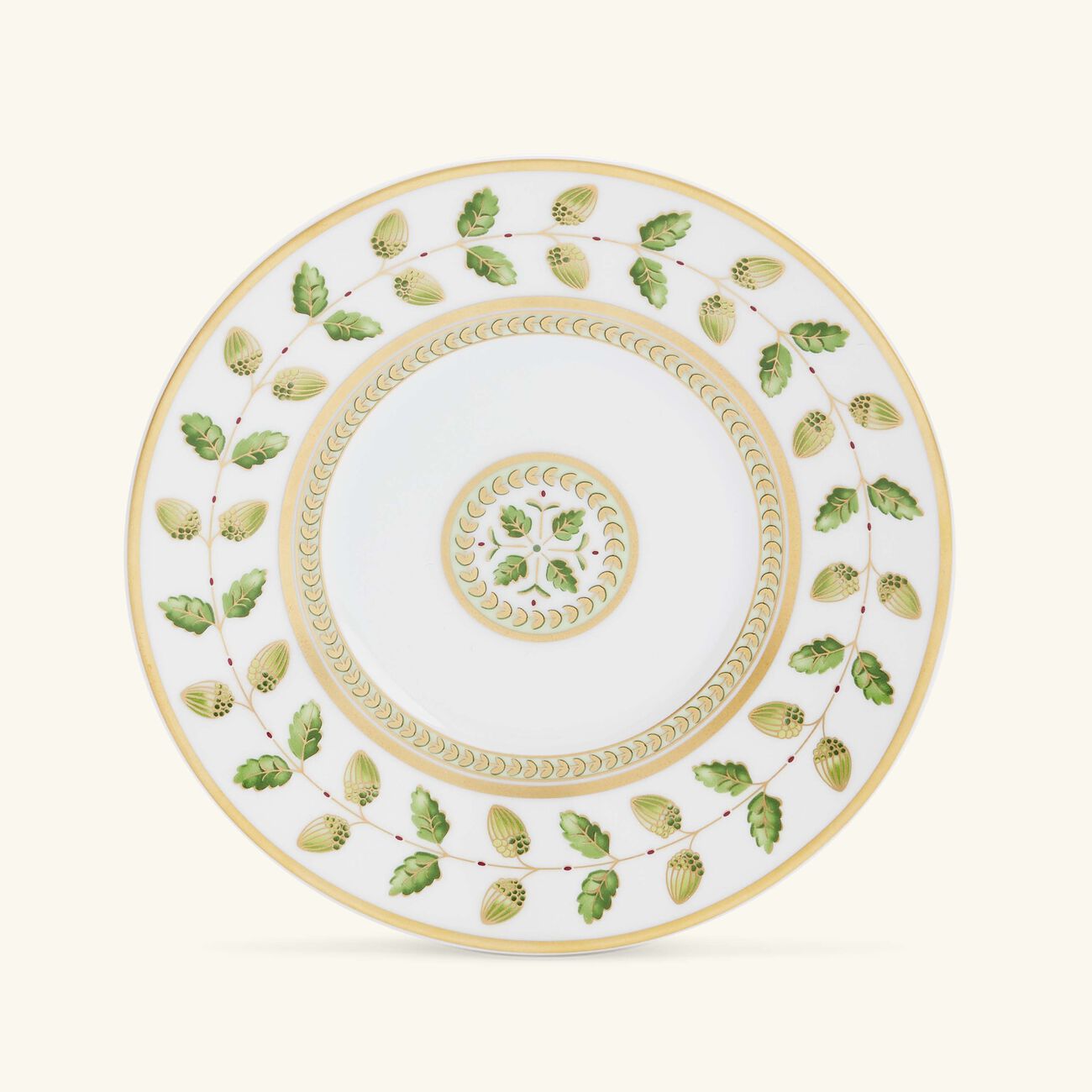 bernardaud constance tea cup saucer green