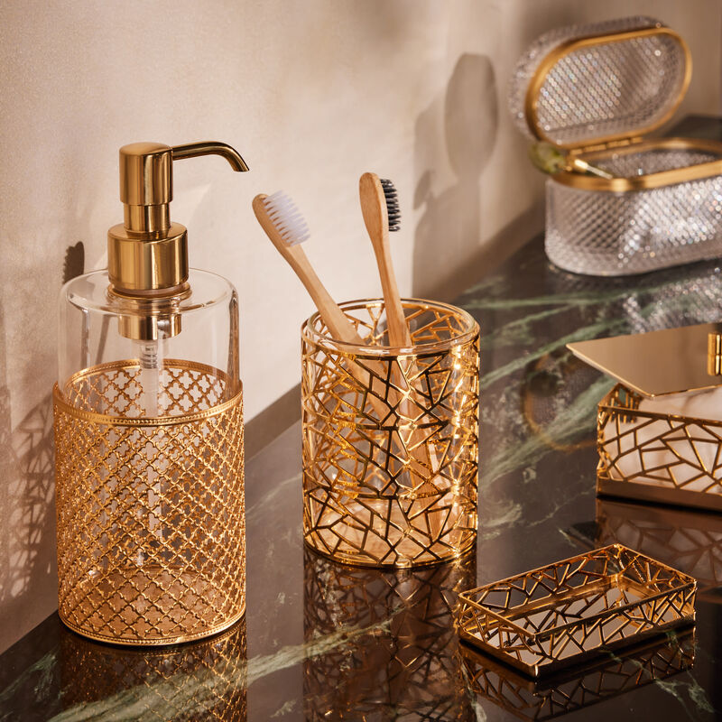 Firenze Soap Dispenser Gold villari firenze soap dispenser gold