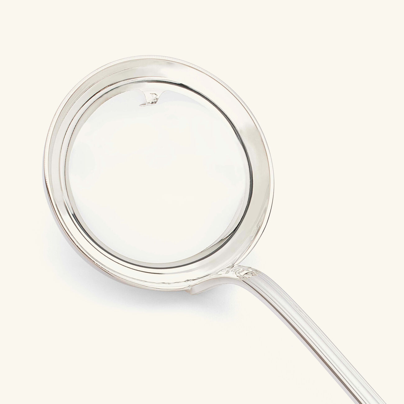 christofle marly soup ladle silver plated