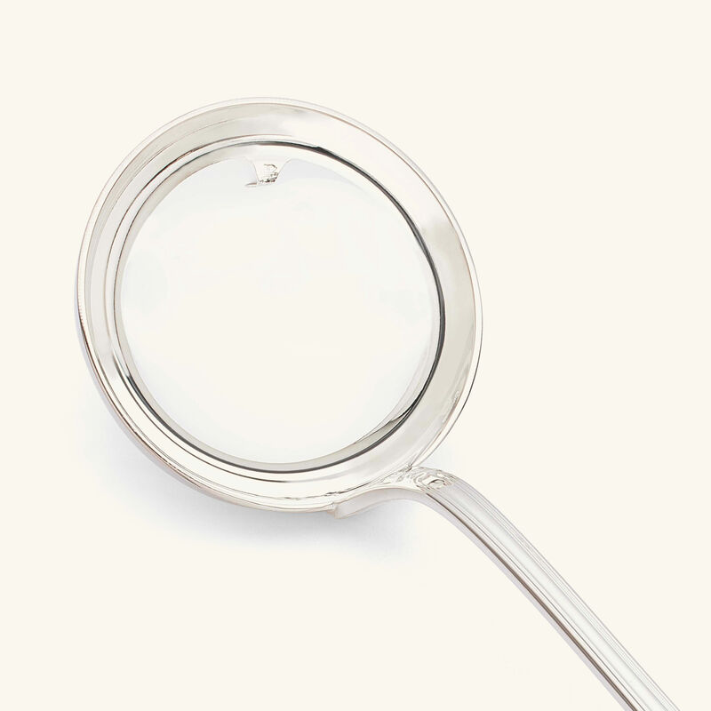 christofle marly soup ladle silver plated