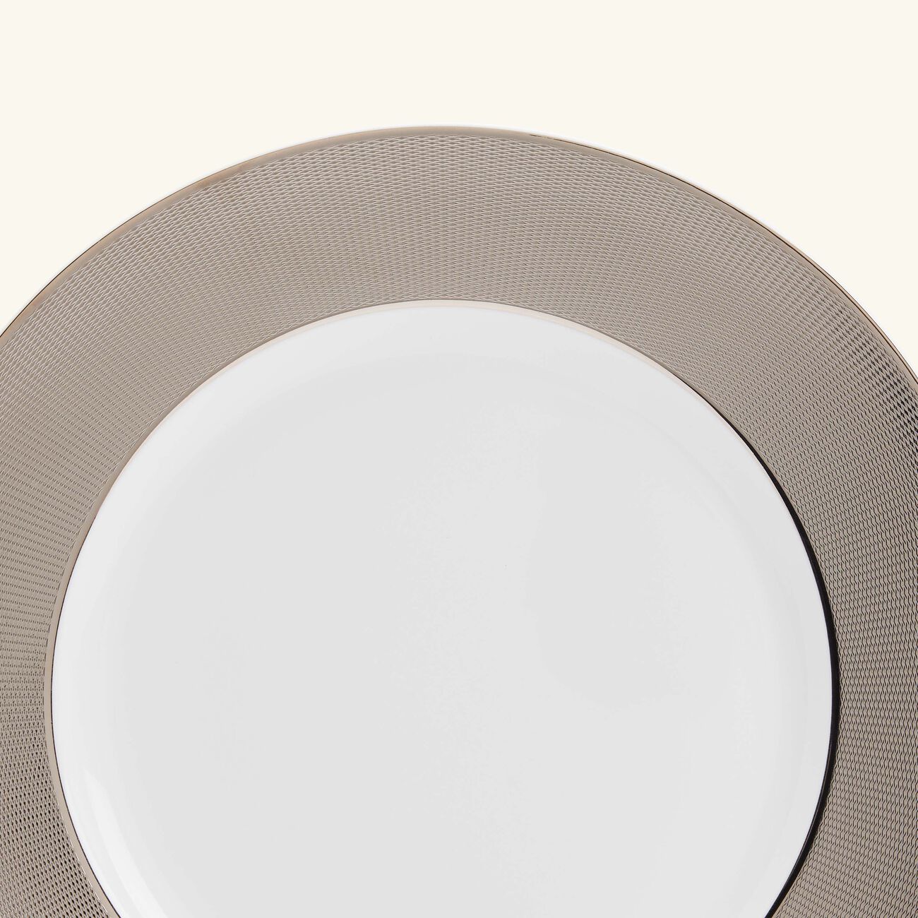 ralph lauren home penthouse hewitt dinner plate round grey 27cm