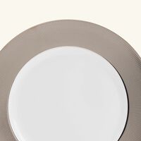 ralph lauren home penthouse hewitt dinner plate round grey 27cm