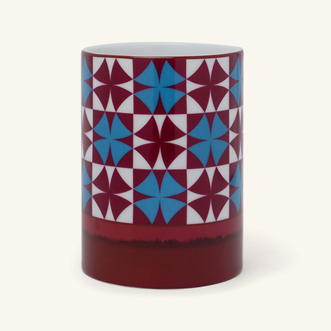 bernardaud villa garance vase small red