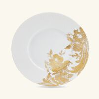 haviland stanislas bread butter plate round gold 16cm