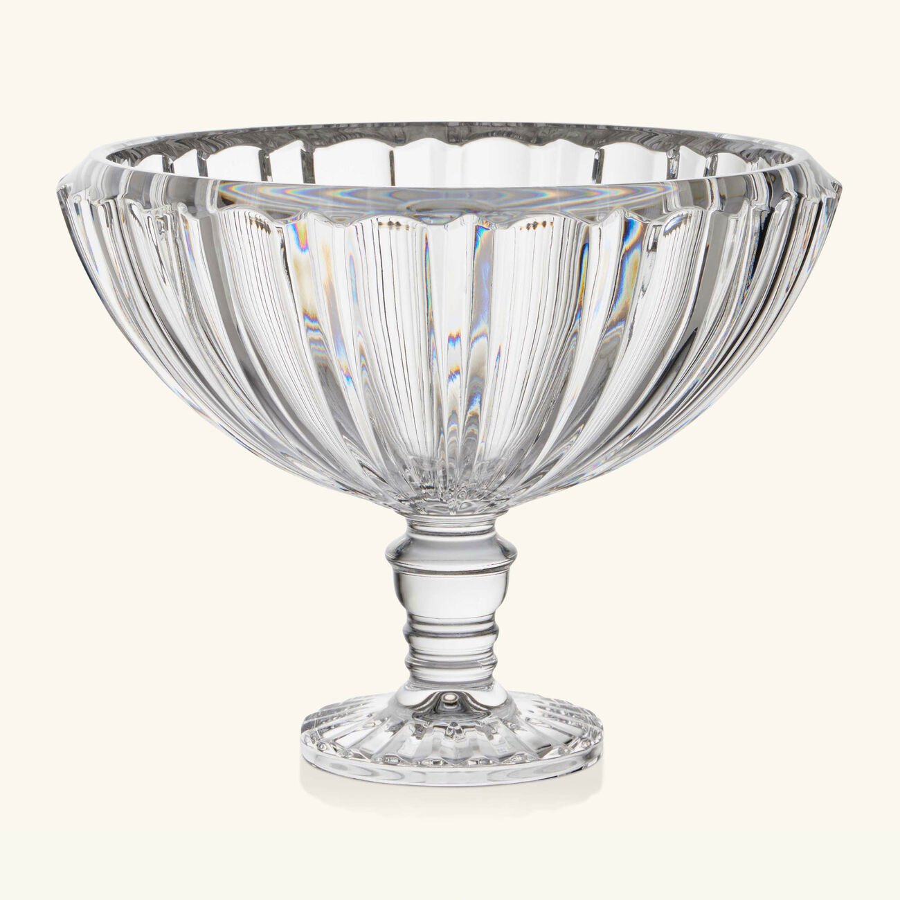 mario cioni   c earth centerpiece large clear