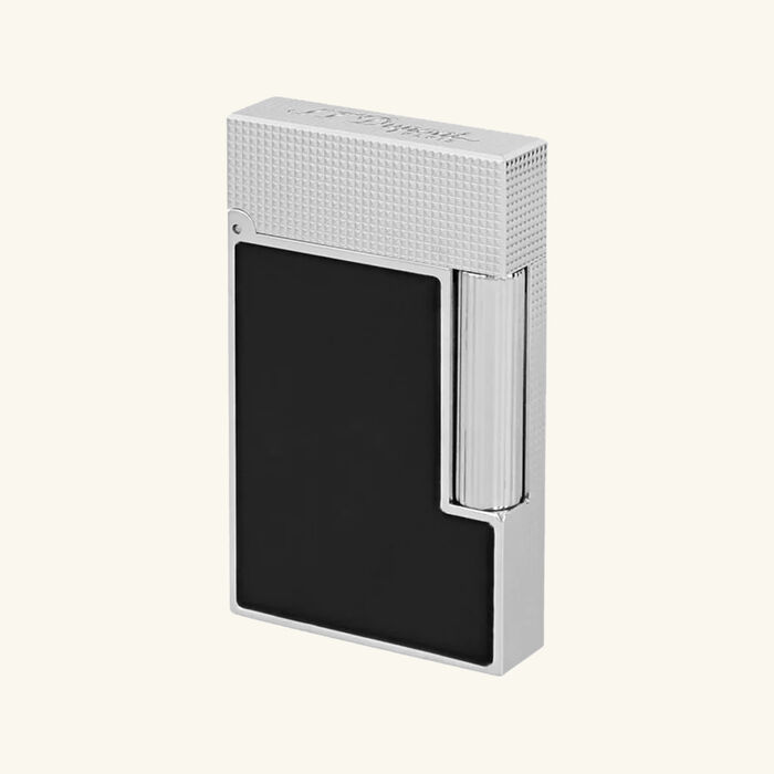 st dupont ligne 2 micro diamond lighter black