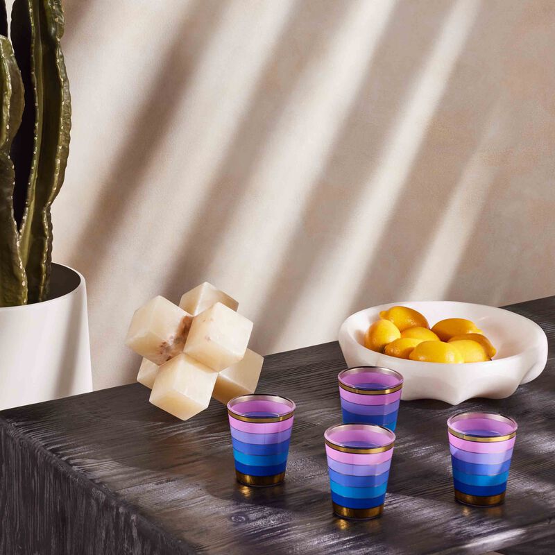 طقم سكالا المؤلف من 4 كؤوس للشرب باللون الأزرق جوناثان أدلر طقم سكالا المؤلف من 4 كؤوس للشرب باللون الأزرق