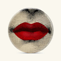 fornasetti bocca stool red