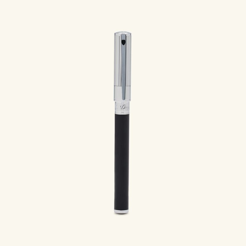 st dupont d initial rollerball pen black
