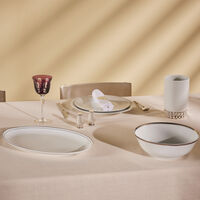 christofle malmaison imp riale serving platter oval white 38cm