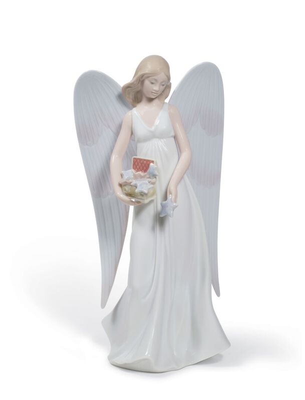 Angelic Stars (Tree Topper) Wht, large