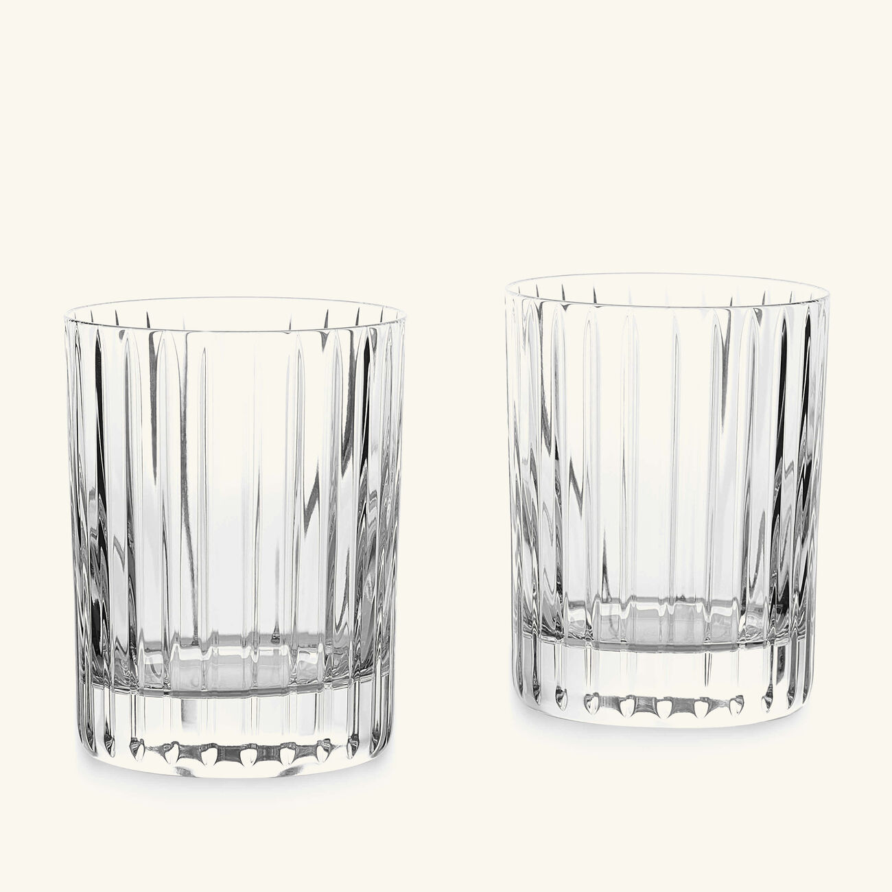 baccarat harmonie drinking glass clear set of 2