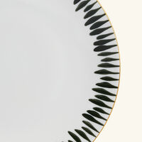 marie daage all e de cypr s dinner plate round green 26cm