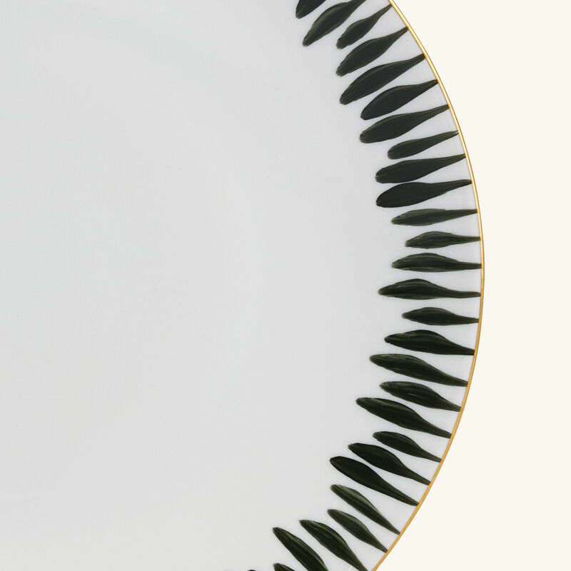 marie daage all e de cypr s dinner plate round green 26cm