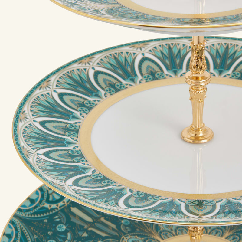 haviland r ves du nil 5 tier cake stand