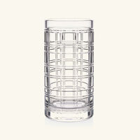 ralph lauren home hudson plaid vase small clear