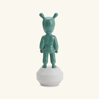 lladro the guest figurine small green