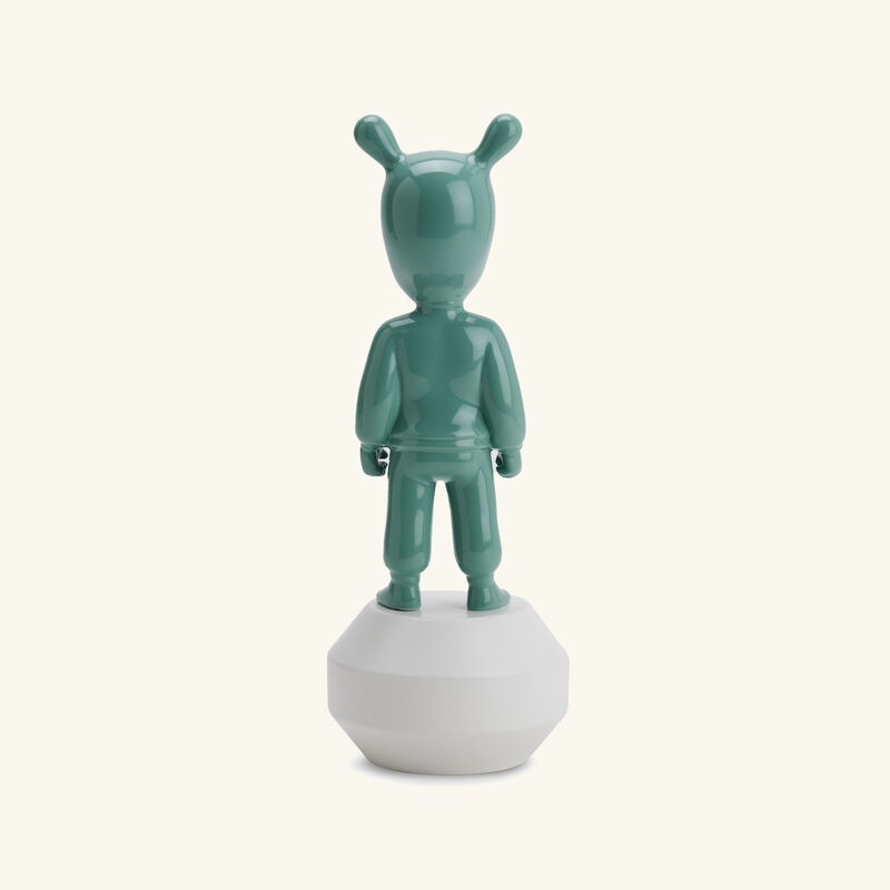lladro the guest figurine small green