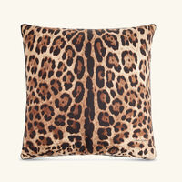 dolce gabbana casa leopard tray rectangular large brown