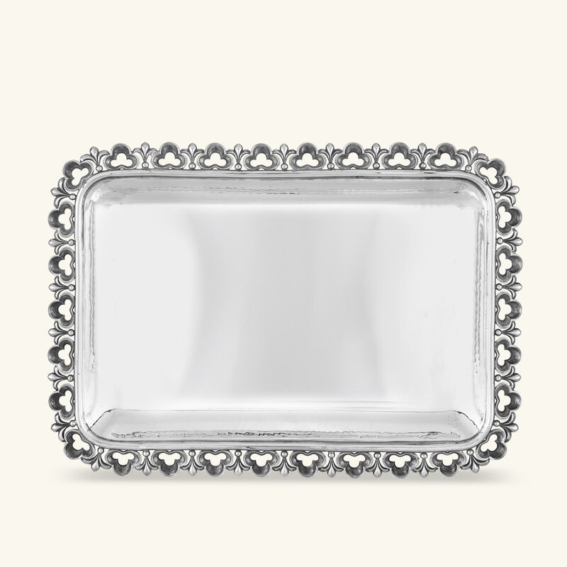 buccellati opera trinket tray rectangular small