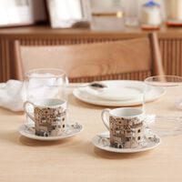 Nasseem Espresso Cup Set Of 6 silsal nasseem espresso cup set of 6