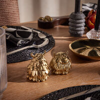 l objet haas niki simon salt pepper shakers gold