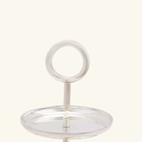 christofle vertigo cake stand silver plated