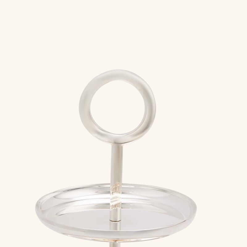 christofle vertigo cake stand silver plated