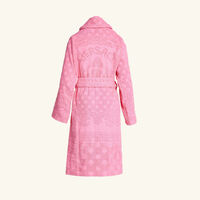 versace la vacanza bath robe pink