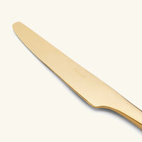 l ame de christofle dessert knife gold