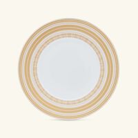 bernardaud canisse salad plate round gold 21cm