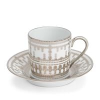 Tiara Set of 4 Coffee Cups Saucers, small