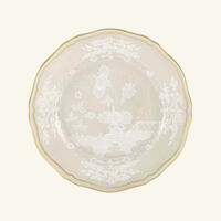 ginori 1763 oriente italiano mergina bread plate round beige 17cm